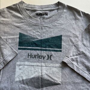Hurley Gray Graphic T-Shirt Men’s XL